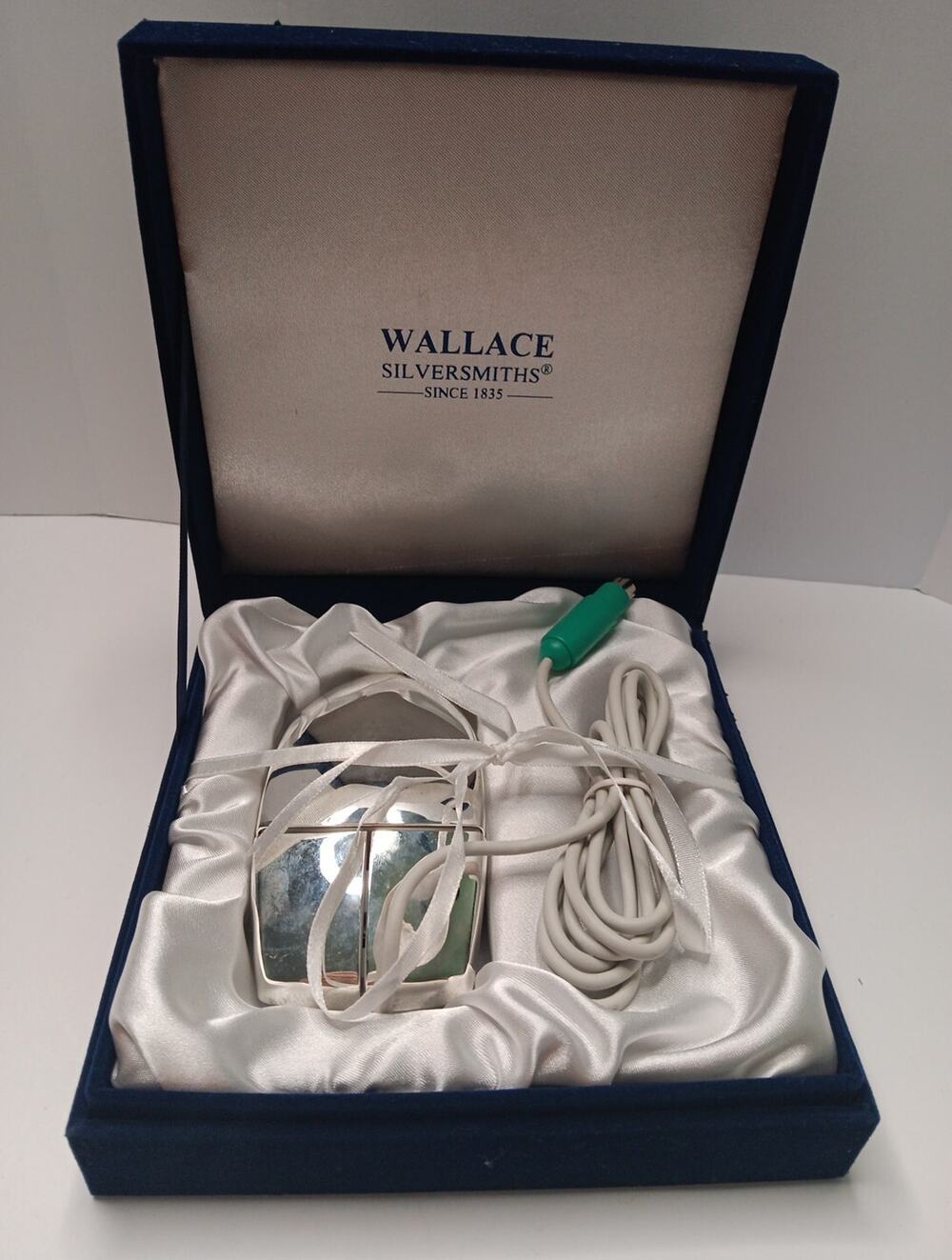 Wallace Silversmiths Silverplated Mouse With Mouse Pad